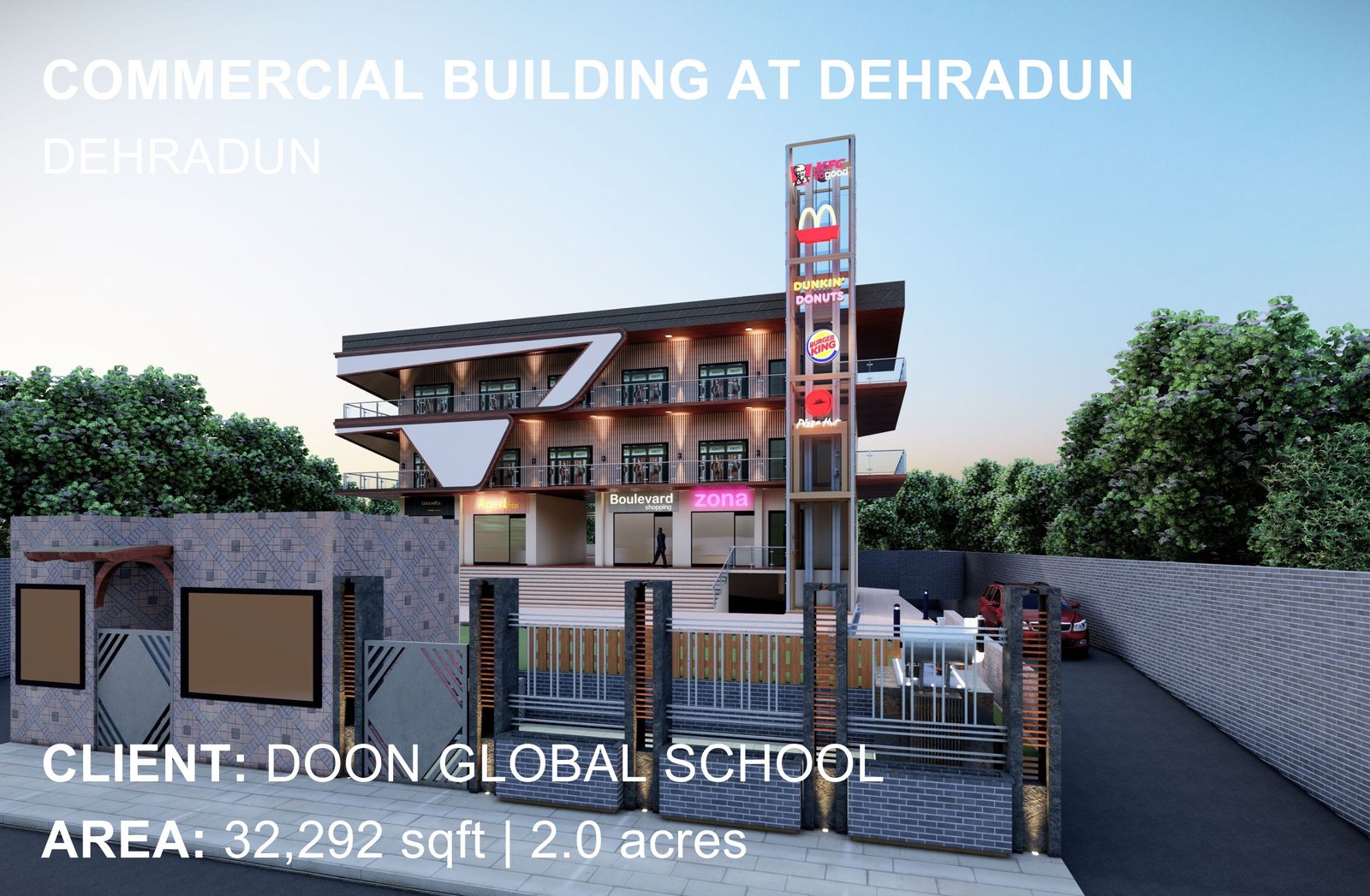 COMMERCIAL BUILDING AT DEHRADUN